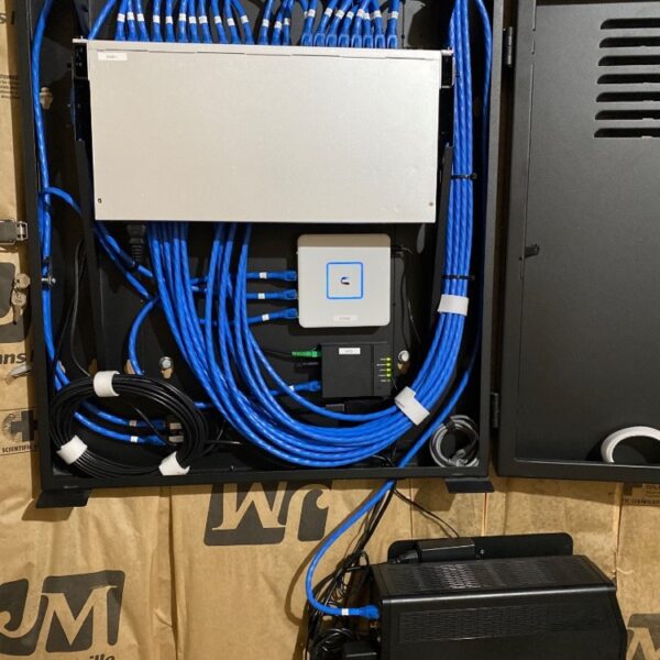 CAT6A Network Cabinet Waunakee WI